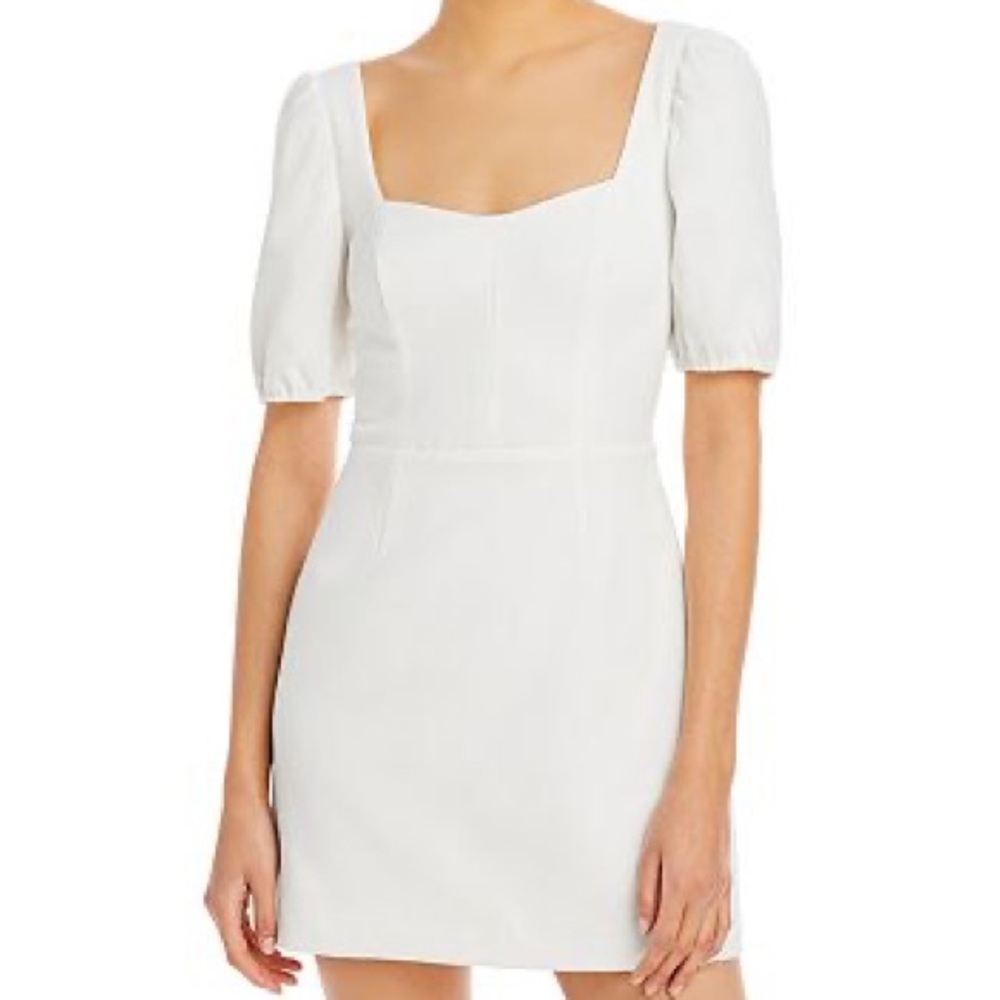 French Connection White Mini Dress